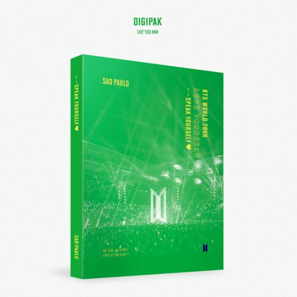 BTS World Tour 'LOVE YOUR SELF : SPEAK YOURSELF' SAO PAULO DVD | eBay