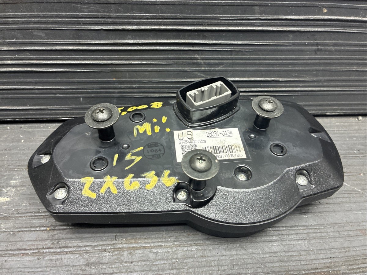 2015 Kawasaki Ninja ZX6R Instrument gauge cluster tachometer