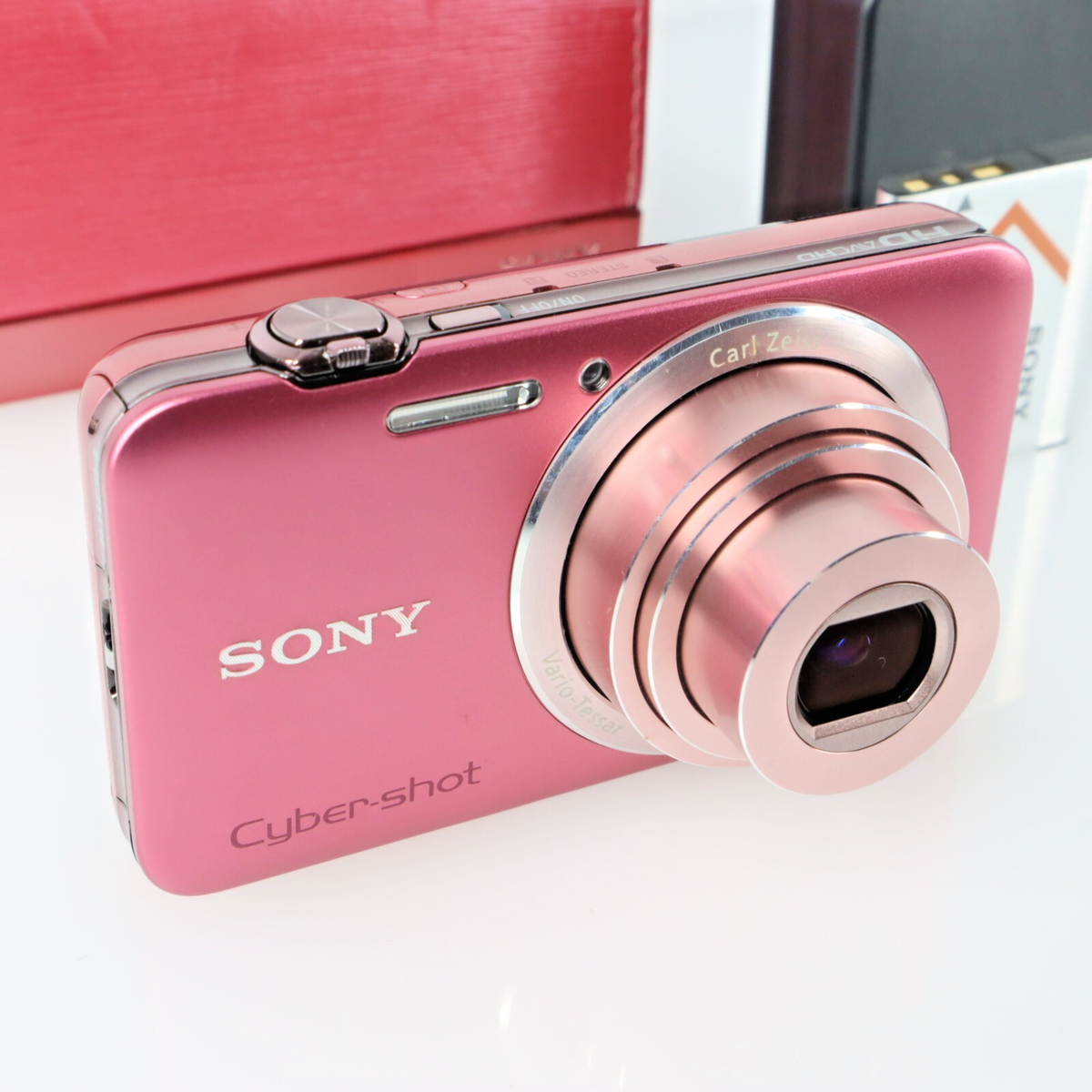 N.Mint] Sony Cyber-shot DSC-WX30 Pink Digital Camera Carl Zeiss