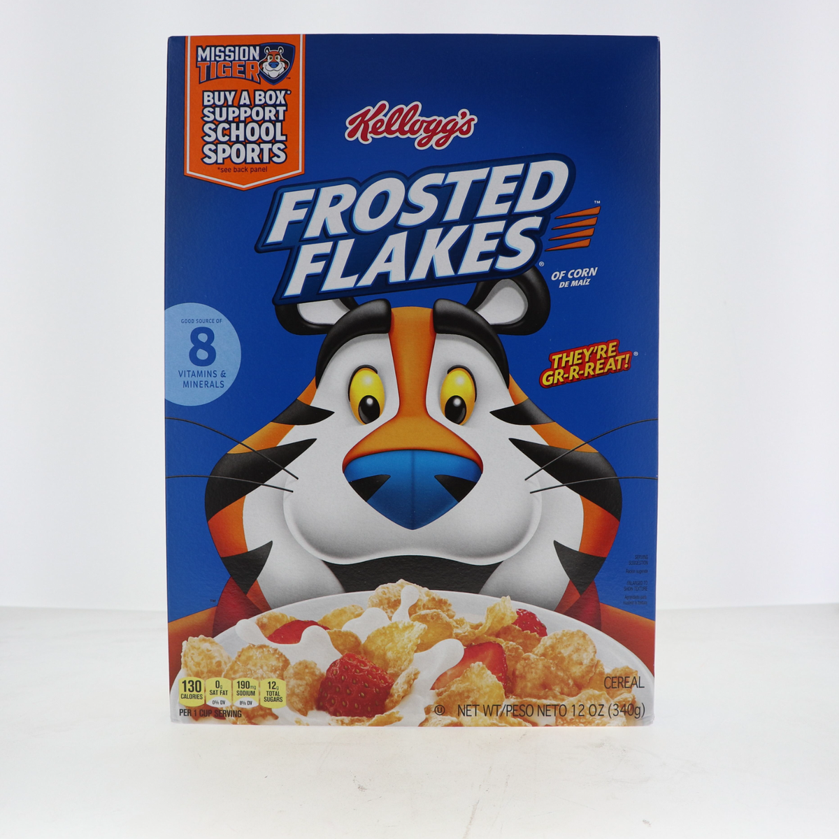 Kellogg's Frosted Flakes Original Breakfast Cereal, Pack Of 2