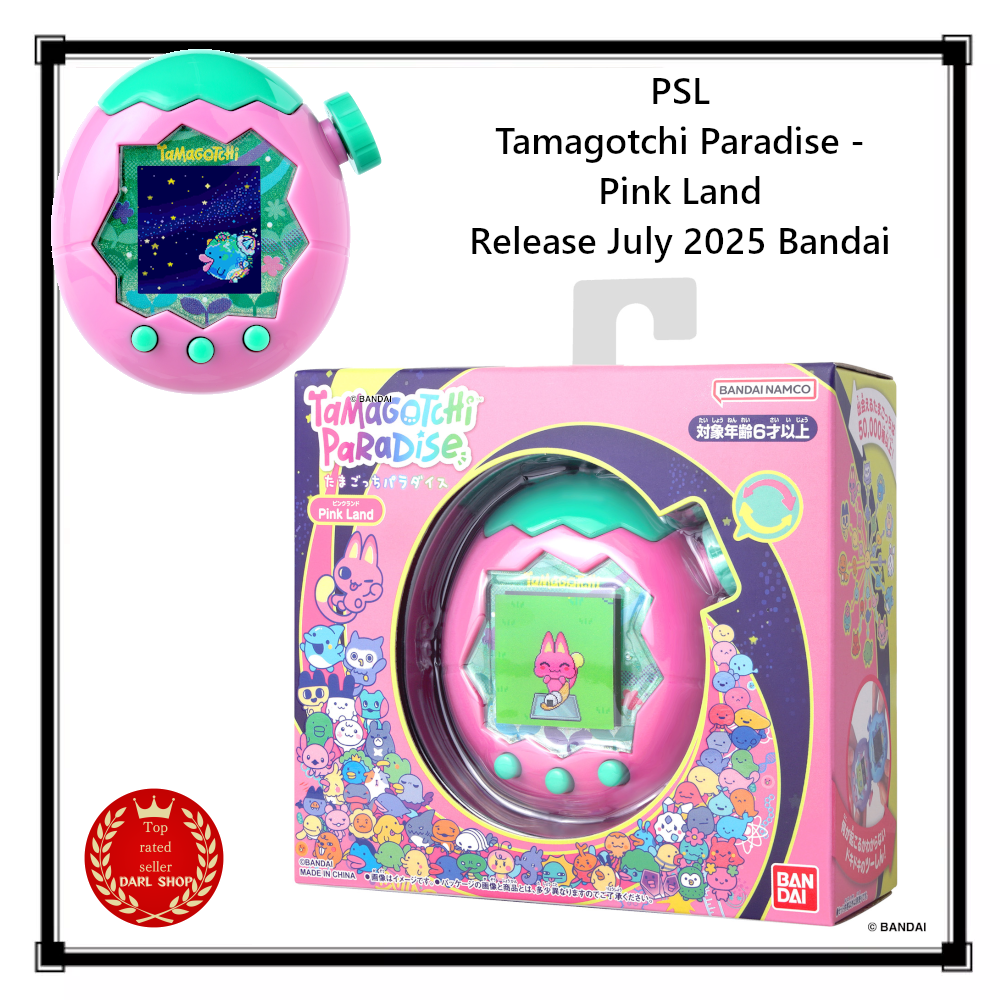 Ship July] Tamagotchi Paradise - Pink Land Release July 2025
