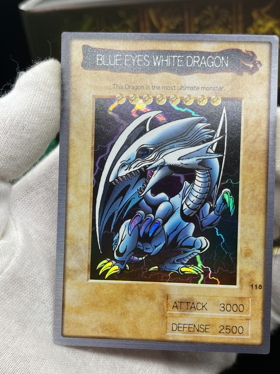 Yugioh bandai No.118 Blue Eyes White Dragon 1999 old school