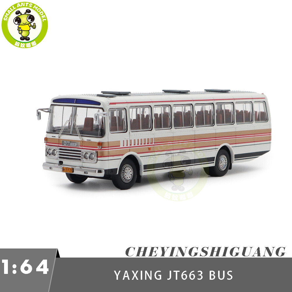 1/64 YAXING ASIA STAR JT663 Tourist Group Bus Model Diecast Model