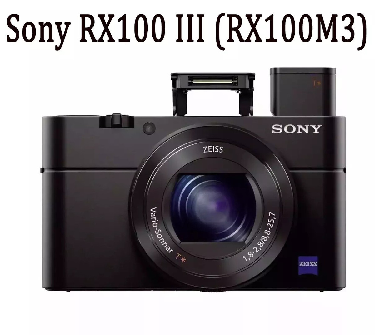 Sony DSC-RX100 III RX100 M3 20.1 MP SLR Digital Camera Built-in