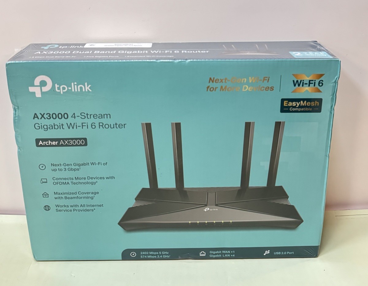 TP-LINK Archer AX3000 Dual-Band Wi-Fi 6 Router for sale online | eBay