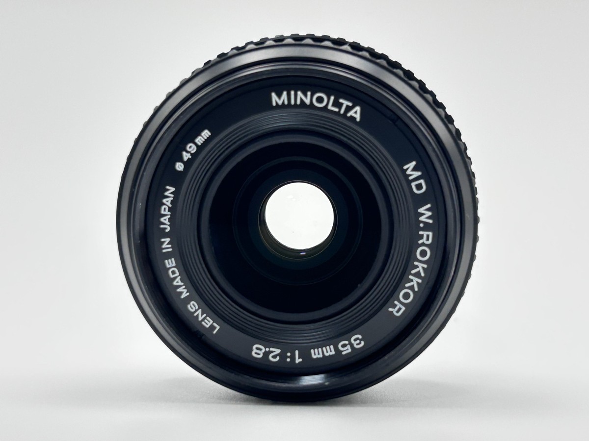 MINOLTA MD W.ROKKOR 35mm f2.8 Wide Angle MF Lens From JAPAN #42 | eBay