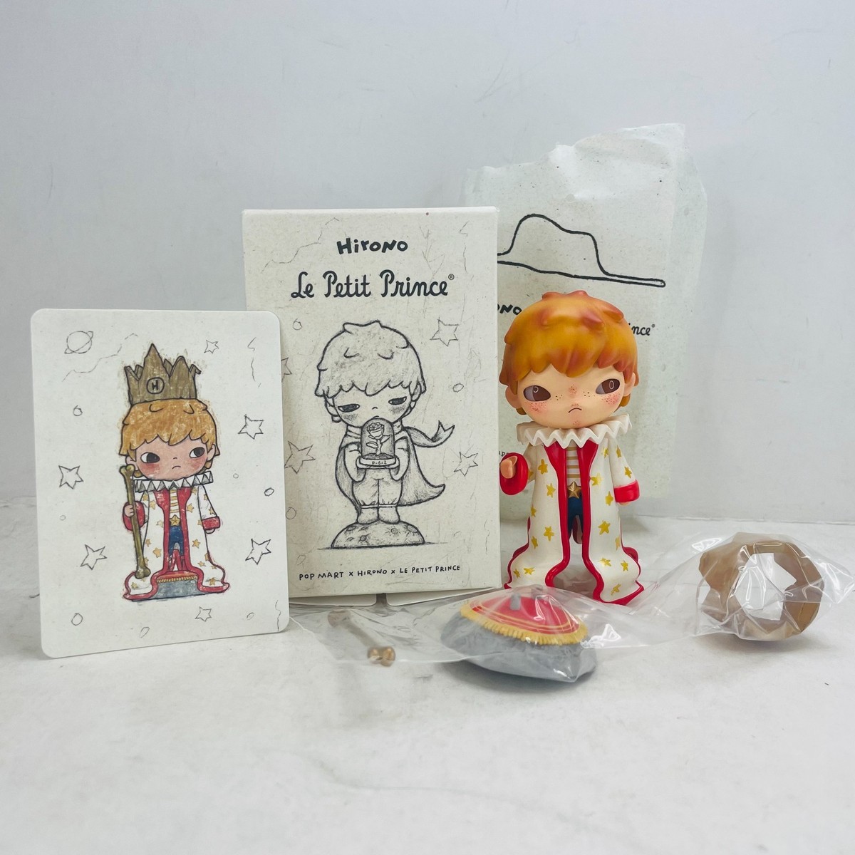 POP MART Hirono Le Petit Prince Series Confirmed Figure The King