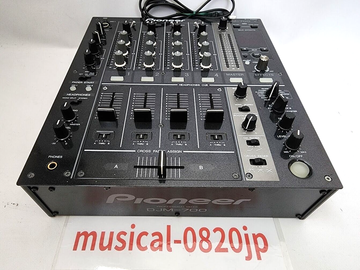 Pioneer DJM-700 Black Digital DJ Mixer 4-Channel | eBay