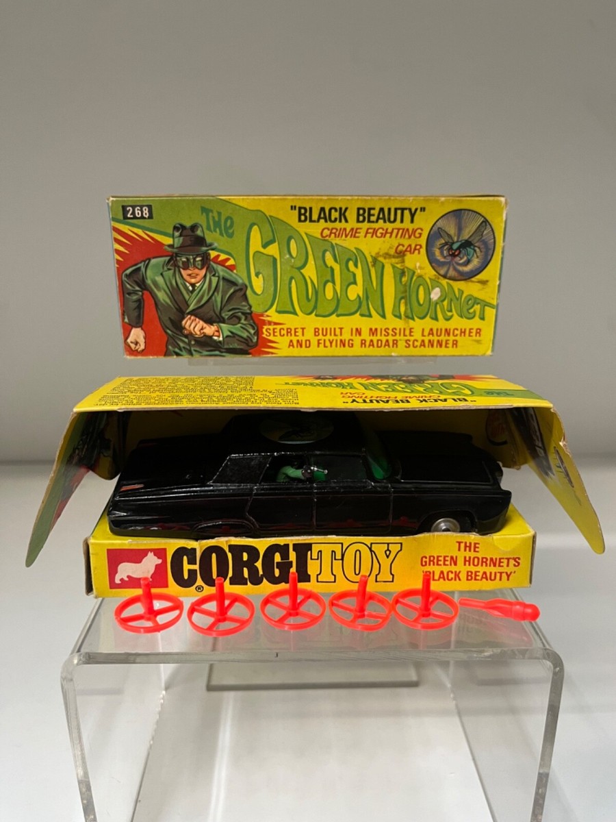 Vintage 1966 Corgi 268 Green Hornet BlACK BEAUTY Near Mint To Mint
