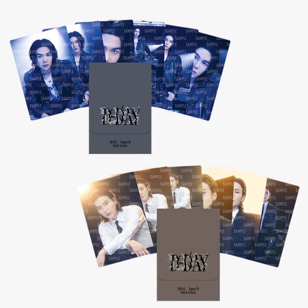BTS Suga Agust D Tour D-DAY Mini Photo Card Agust D ver. SUGA ver
