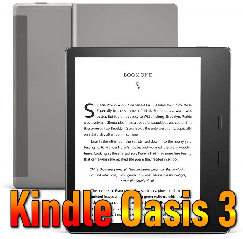 Amazon All-new Kindle Oasis 3 with adjustable warm light (10th gen