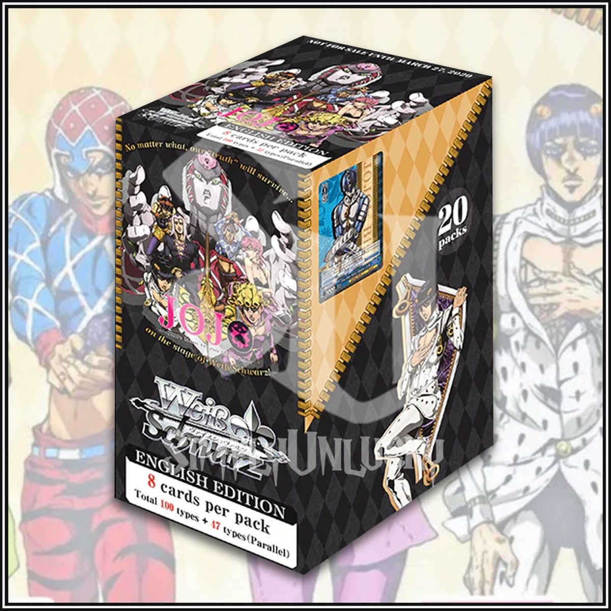WEISS SCHWARZ TCG: JOJO'S BIZARRE ADVENTURE GOLDEN WIND BOOSTER