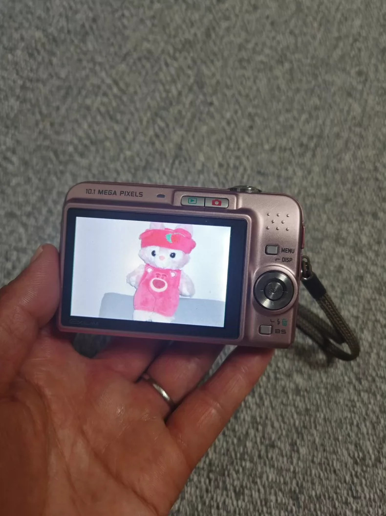 Casio Exilim EX-Z1080 10.1MP Digital Camera English Language Pink