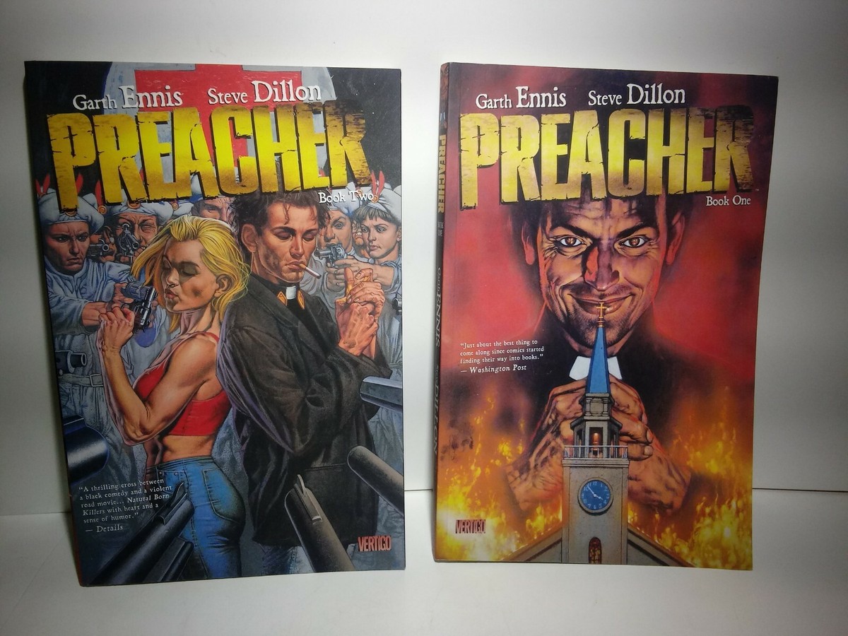 洋書 PREACHER 4 x Book Set GARTH ENNIS PREACHER 4 x Book Set GARTH