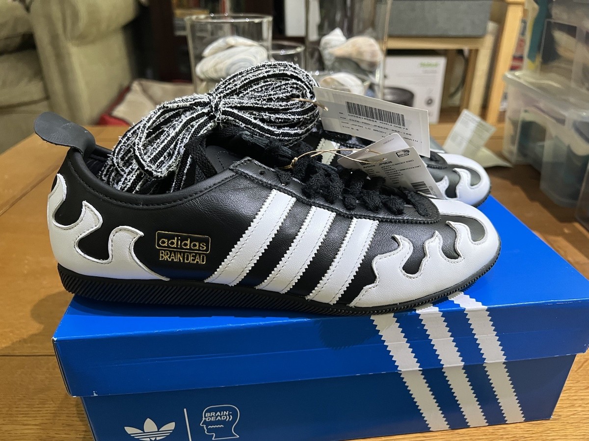 IN HAND - Brain Dead x adidas x Brody King Japan Lo Black/White