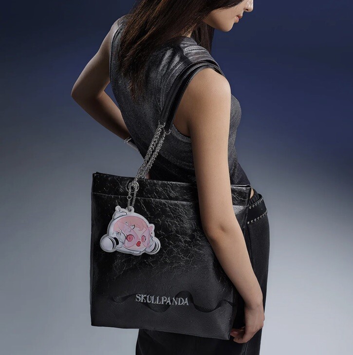 POP MART SKULLPANDA The Sound Series Tote Bag [BLACK] | eBay
