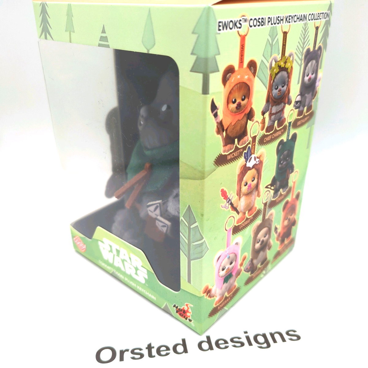 Hot Toys Cosbi Ewoks Tokkat Plush Keychain Star Wars Celebration