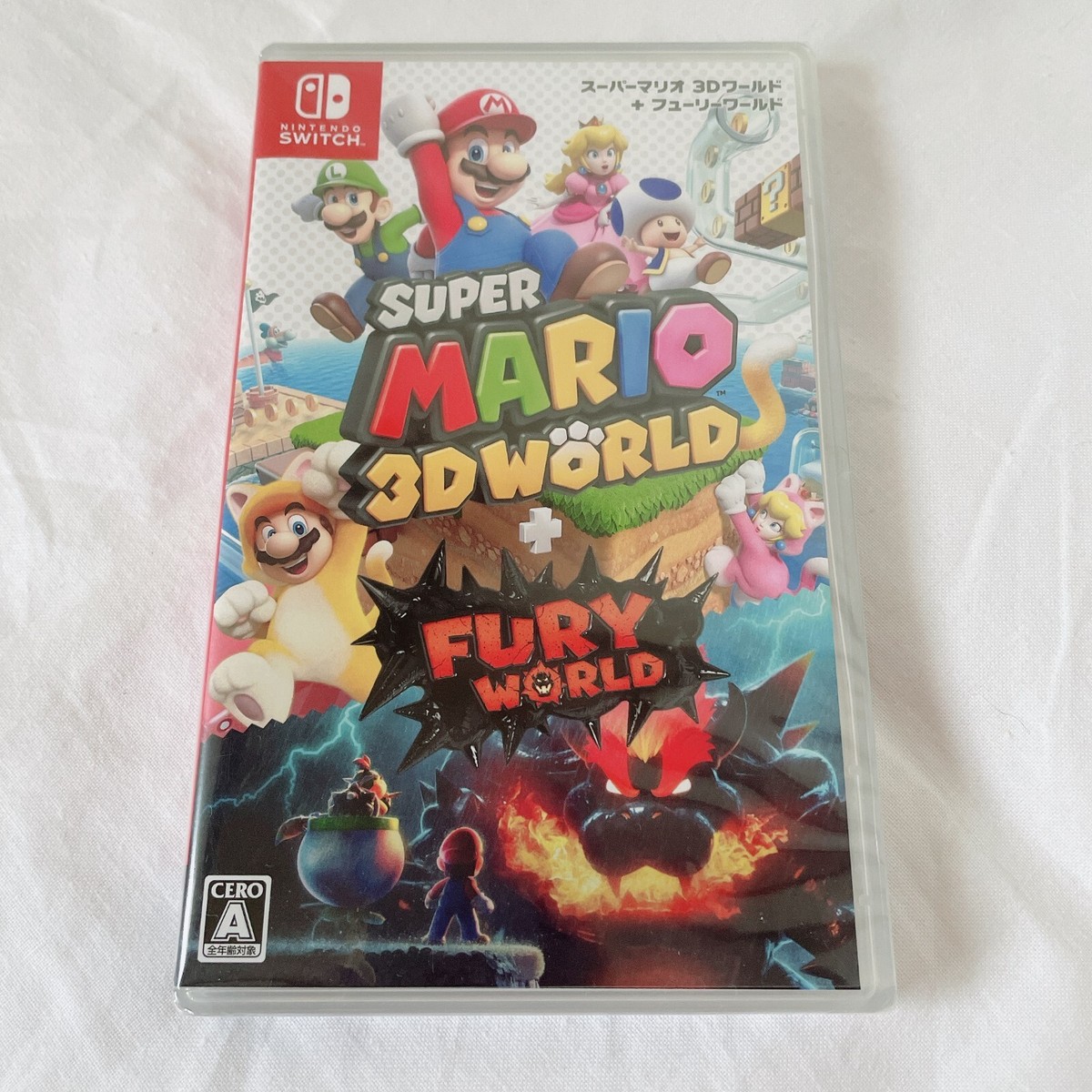 Switch ' Super Mario 3D World Fury World -Nintendo Switch - New