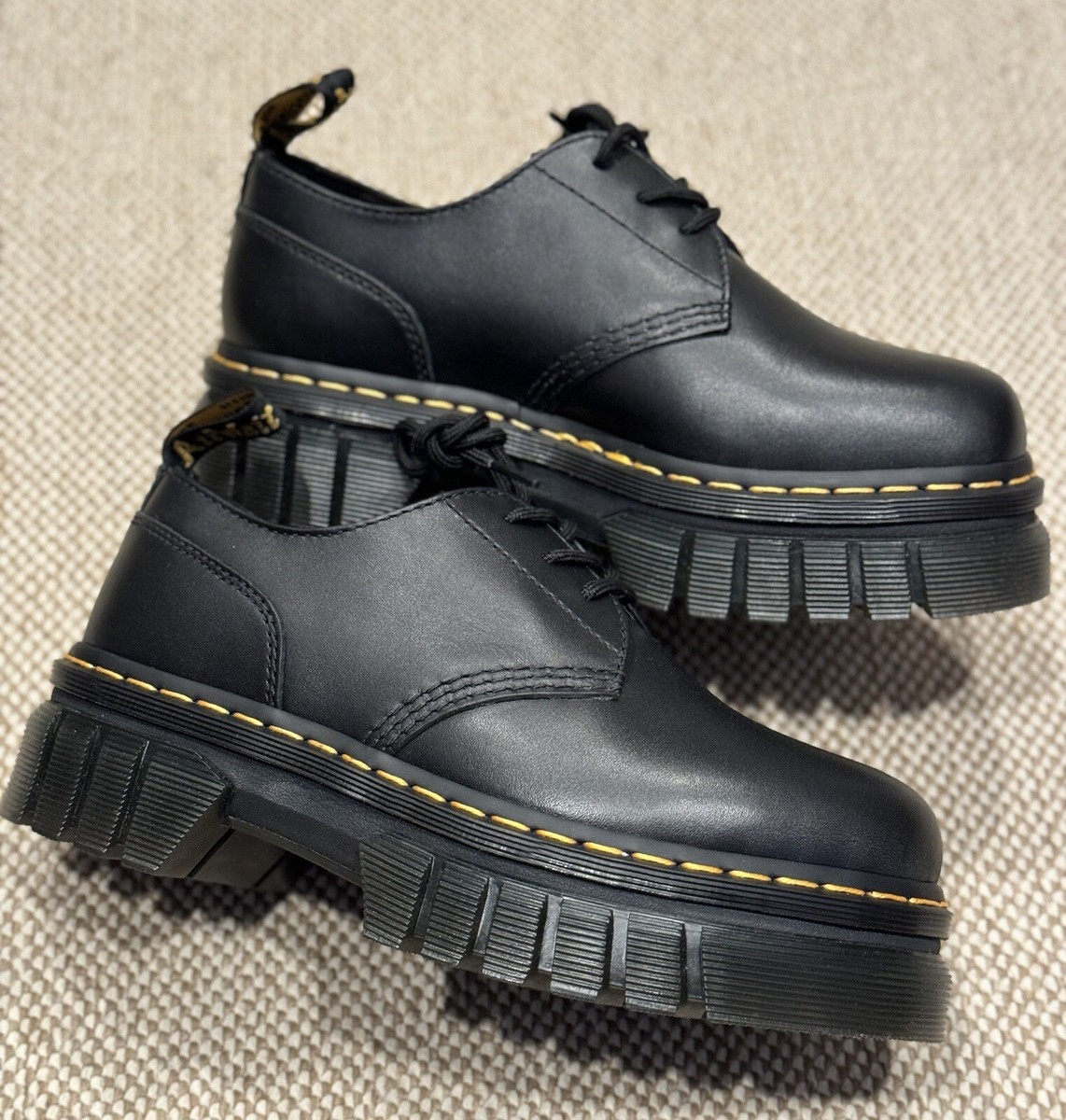 Dr Martens Audrick 3-eye shoes with chunky sole NWOT | eBay