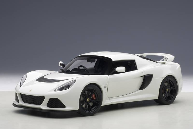 LOTUS EXIGE S WHITE 1:18 by AUTOART 75383 NEW COMPOSITE NEW IN BOX