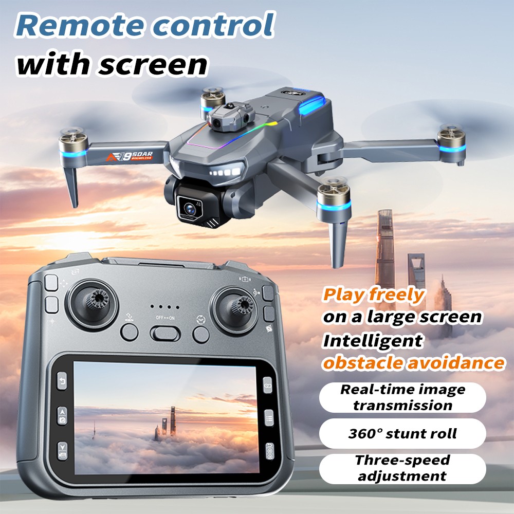 AE19 Drone WIFI FPV Dual Camera 5-Side Obstacle Avoidance 360