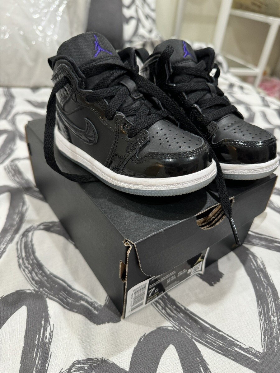 Toddler Nike Air Jordan 1 Mid SE Shoes 'Space Jam' DV1338 004
