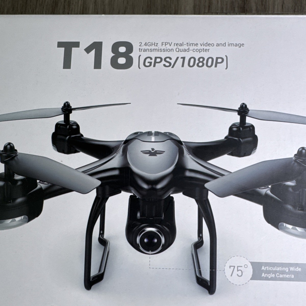 Potensic T18 Drone GPS FPV RC 1080P HD Camera Quadcopter | eBay