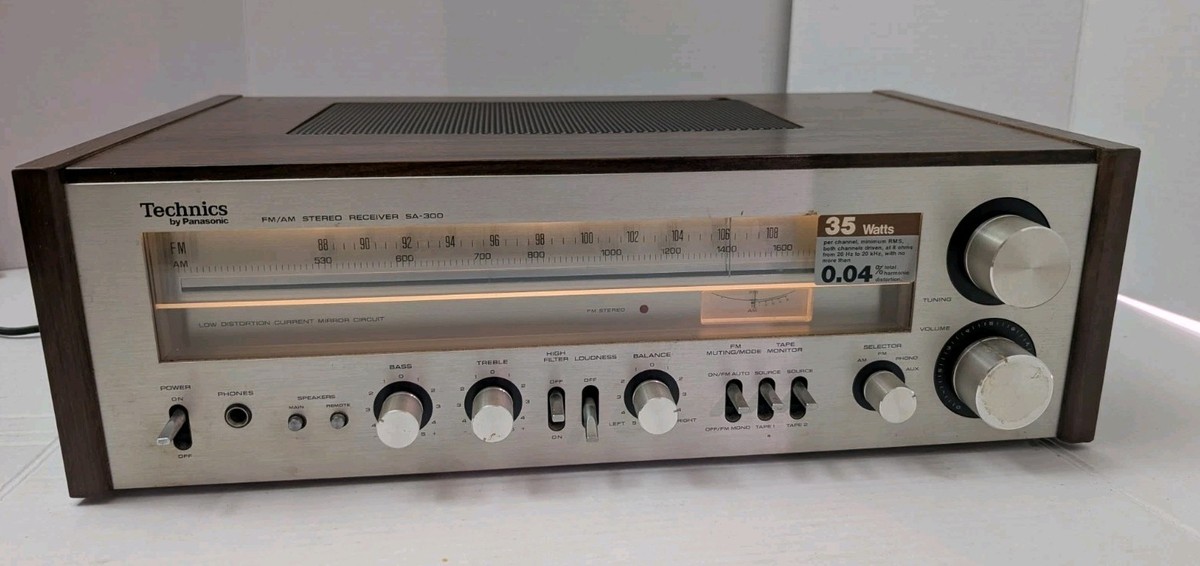 Technics SA-300 AM/FM Stereo Receiver for sale online | eBay