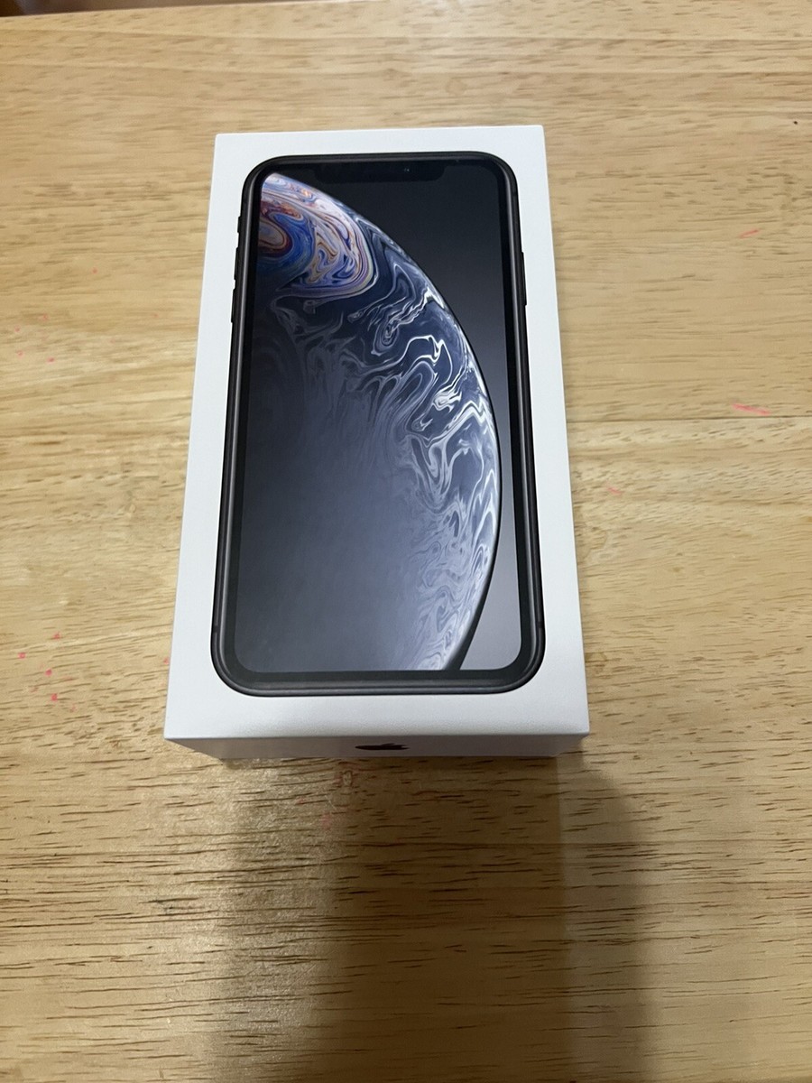 Apple iPhone XR (Black) Retail Box. *EMPTY BOX ONLY* | eBay