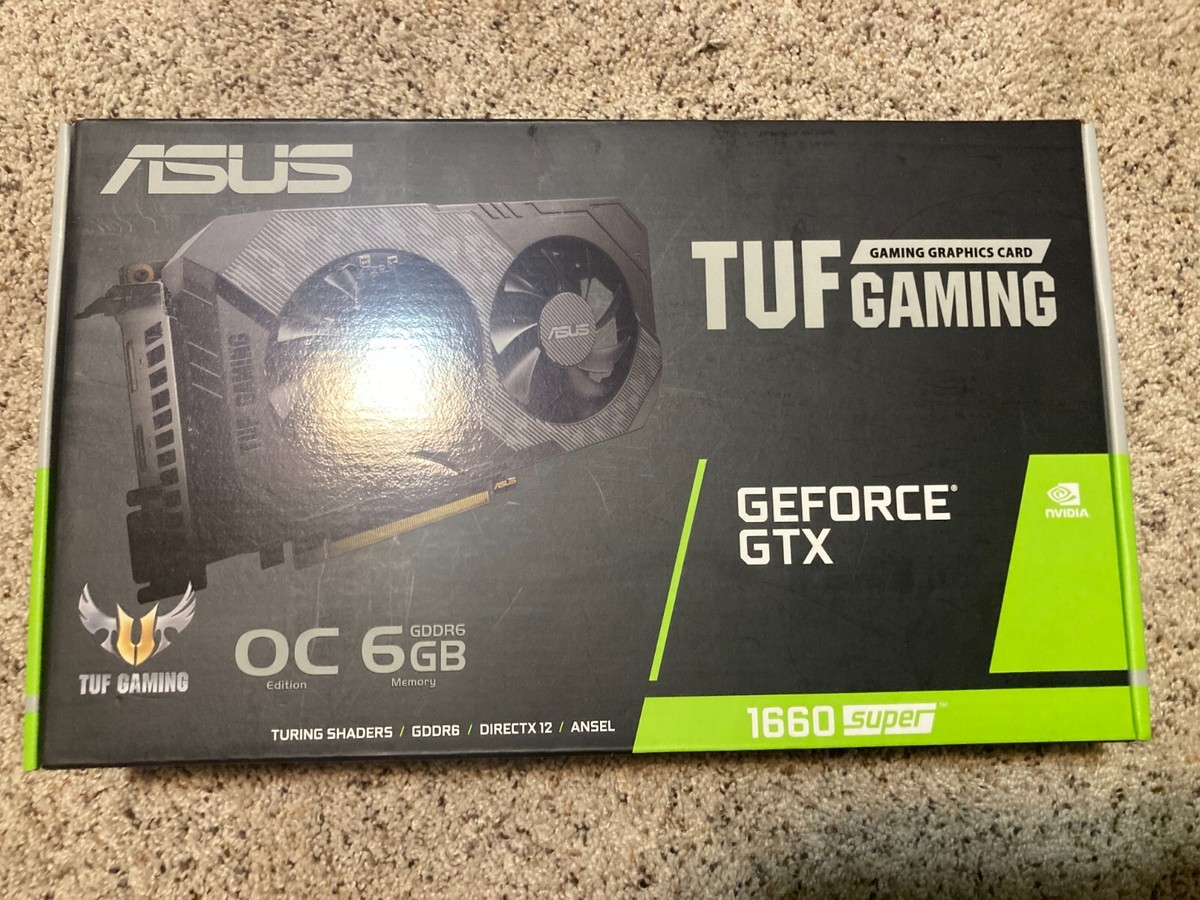 Brand New ASUS TUF Gaming GeForce GTX 1660 Super | eBay