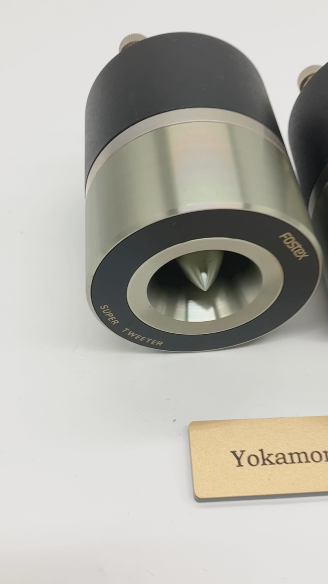 FOSTEX T90A Horn Super Tweeter sound Speaker 2Piece Set from Japan