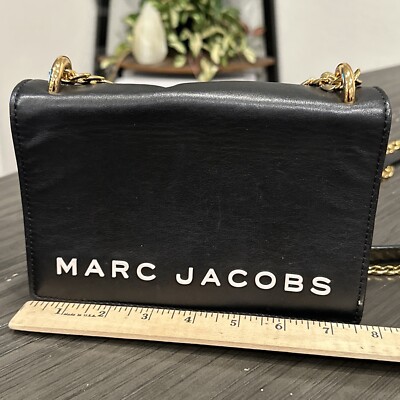 Marc Jacobs Chain Shoulder Bag M0015016 001 Black | eBay