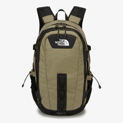 New THE NORTH FACE HOT SHOT BACKPACK NM2DQ02D TAN TAKSE | eBay
