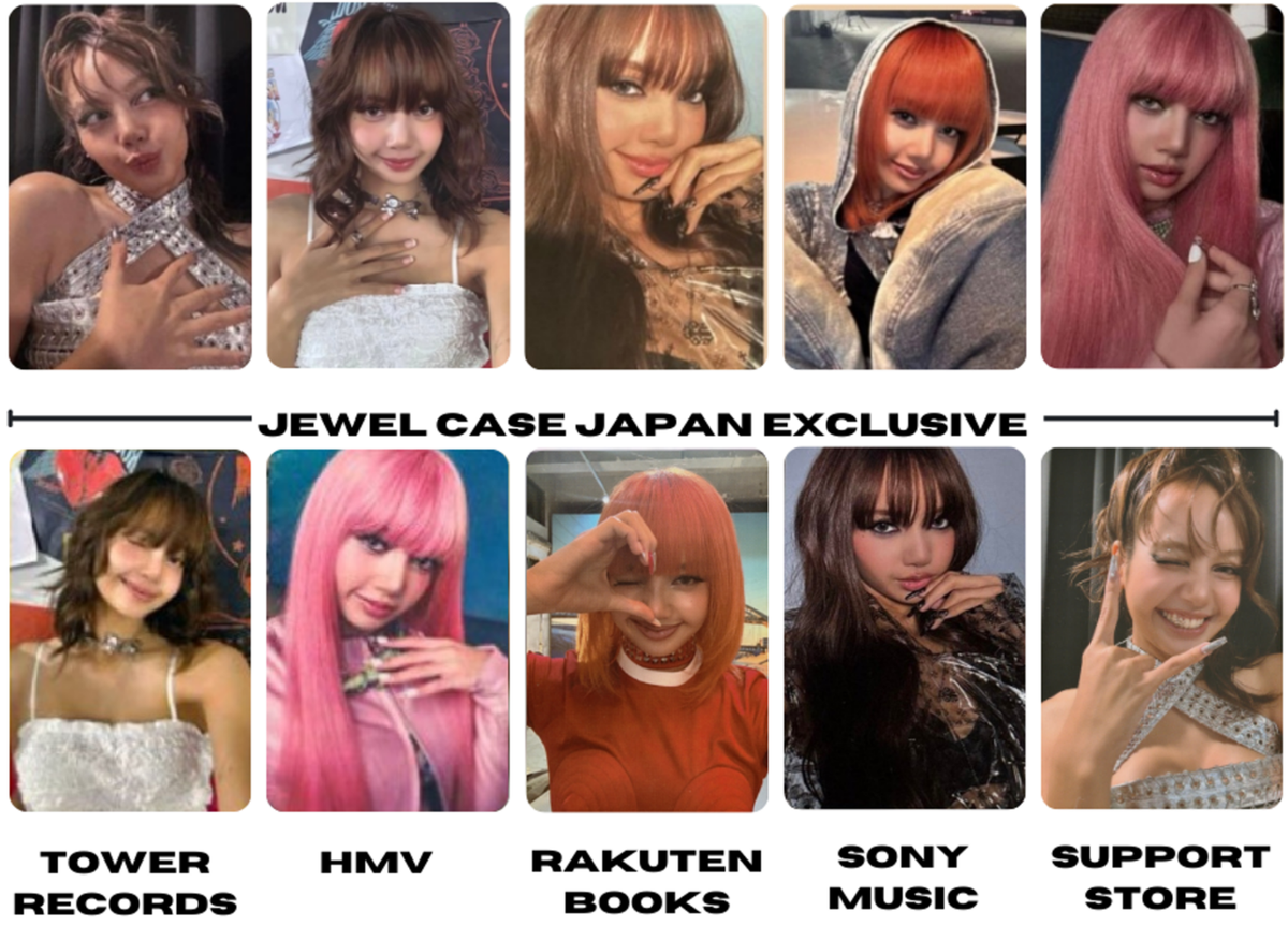 LISA BLACKPINK ALTER EGO JAPAN EXCLUSIVE POB PHOTOCARD OFFICIAL