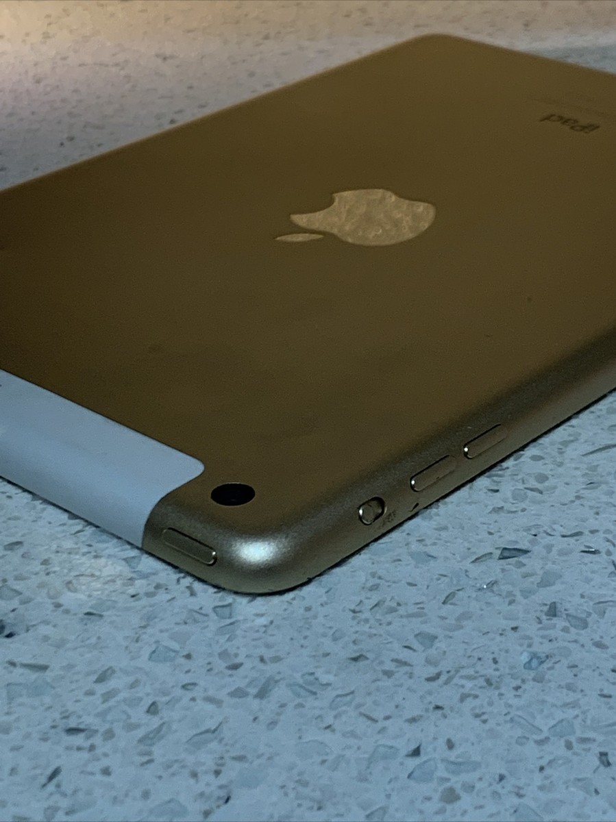 Apple iPad Mini 3 A1600 128GB Gold ✓ | eBay
