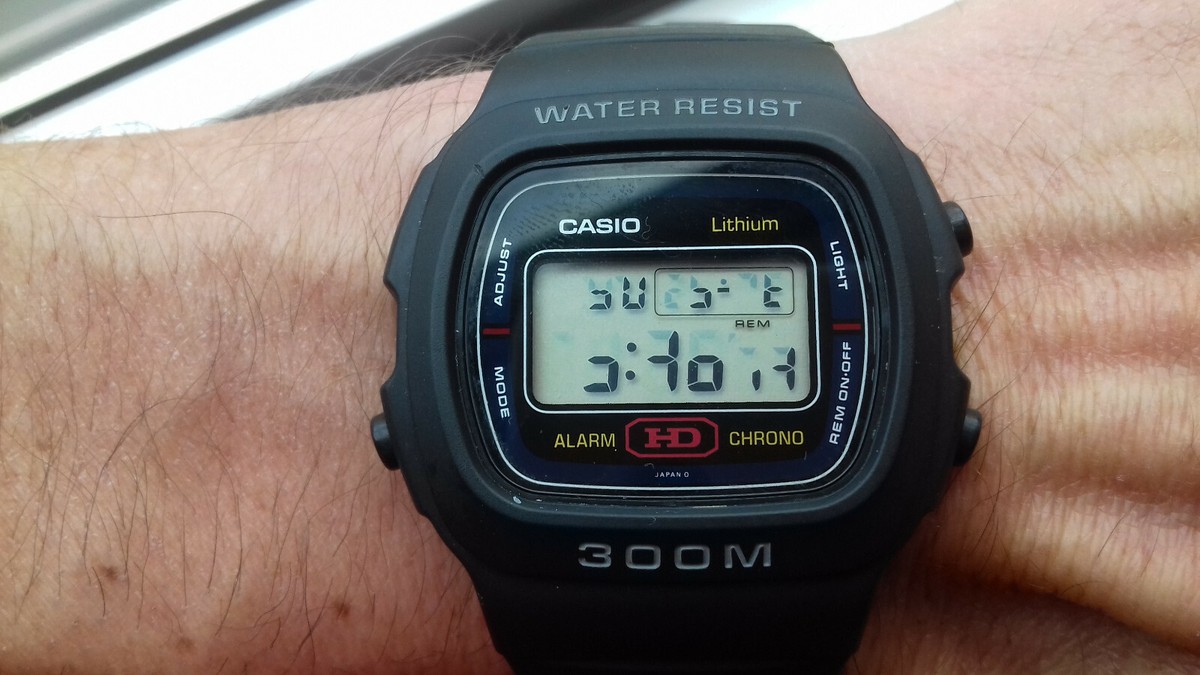 Casio VINTAGE DW-310 MODULE 690 WATCH CLINT EASTWOOD SARGENTO DE