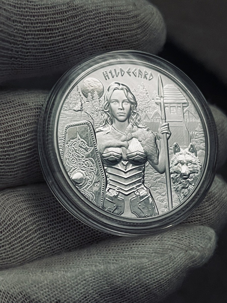 2022 Germania Valkyries Hildegard 1 oz Silver BU | eBay