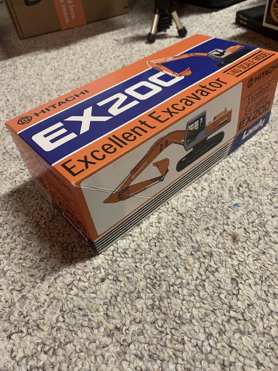 Landy Hitachi EX200 1/40 Model. NIB | eBay