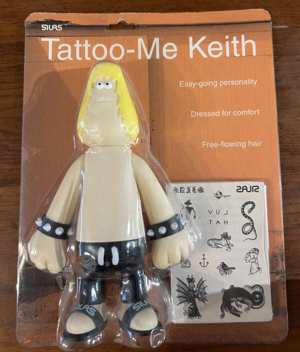 James Jarvis / SILAS World Of Pain Vinyl Figure Tattoo-Me Keith
