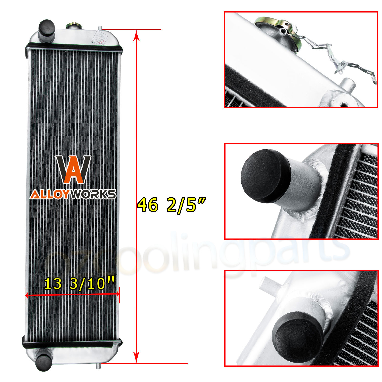 4650355 Excavator Radiator For Hitachi ZX240-3 ZX250-3 ZX360W-3