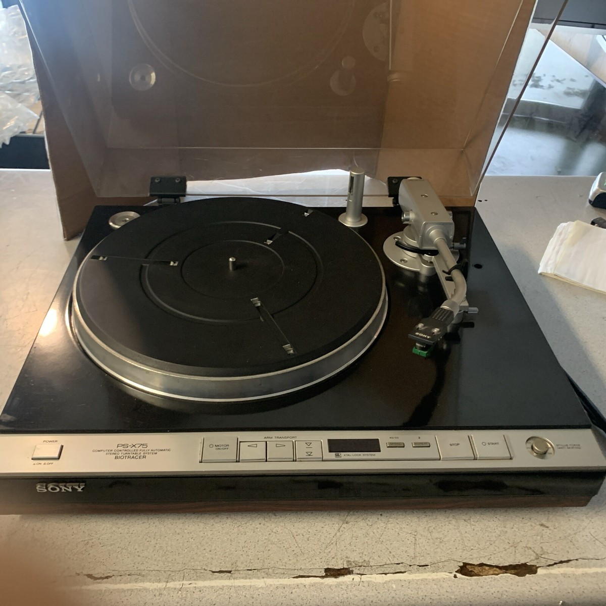 Sony PS-X75 Biotracer Stereo Turntable | eBay