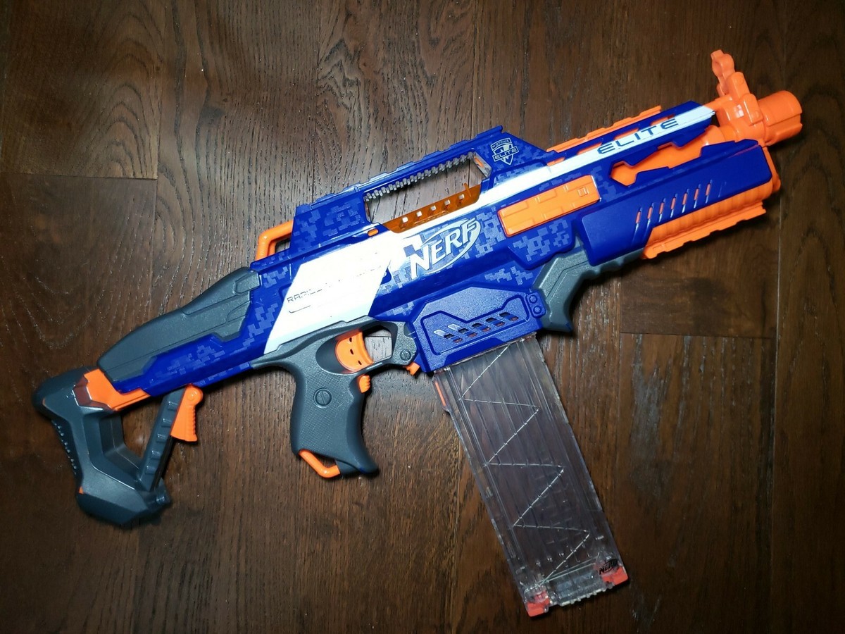 Nerf N-Strike Elite Rapidstrike CS-18 Motorized W/Clip PRE-OWNED