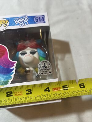 Funko Pop Inside Out Rainbow Unicorn Disney Parks Exclusive 514