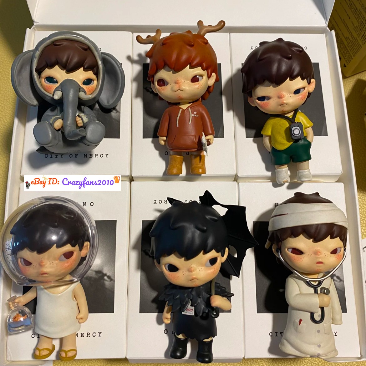 POP MART Hirono City of Mercy Series Confirmed Blind Box Figure