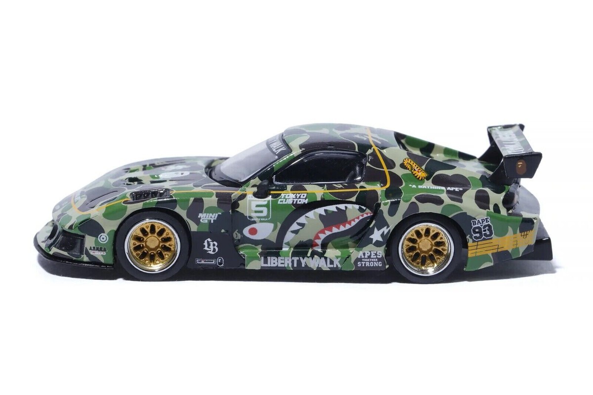 MINI GT BAPE #830 Mazda RX-7 LB-Super Silhouette LBWK A BATHING