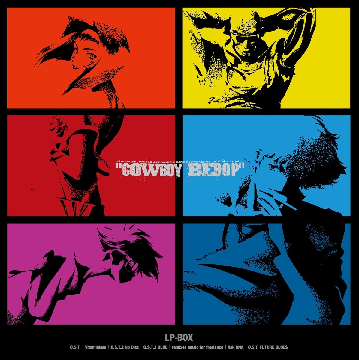 Cowboy Bebop LP-Box Seatbelts First Press limited edition 11LP