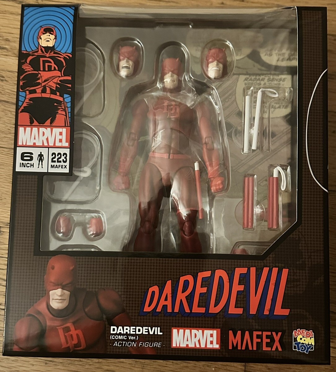 MAFEX No.223 DAREDEVIL Comic Ver. Figure Japan - US SELLER | eBay