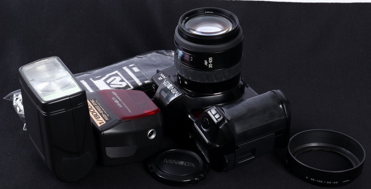 Minolta Alpha 7700i QD 35mm Film AF SLR c/w AF Zoom 35-105mm Lens