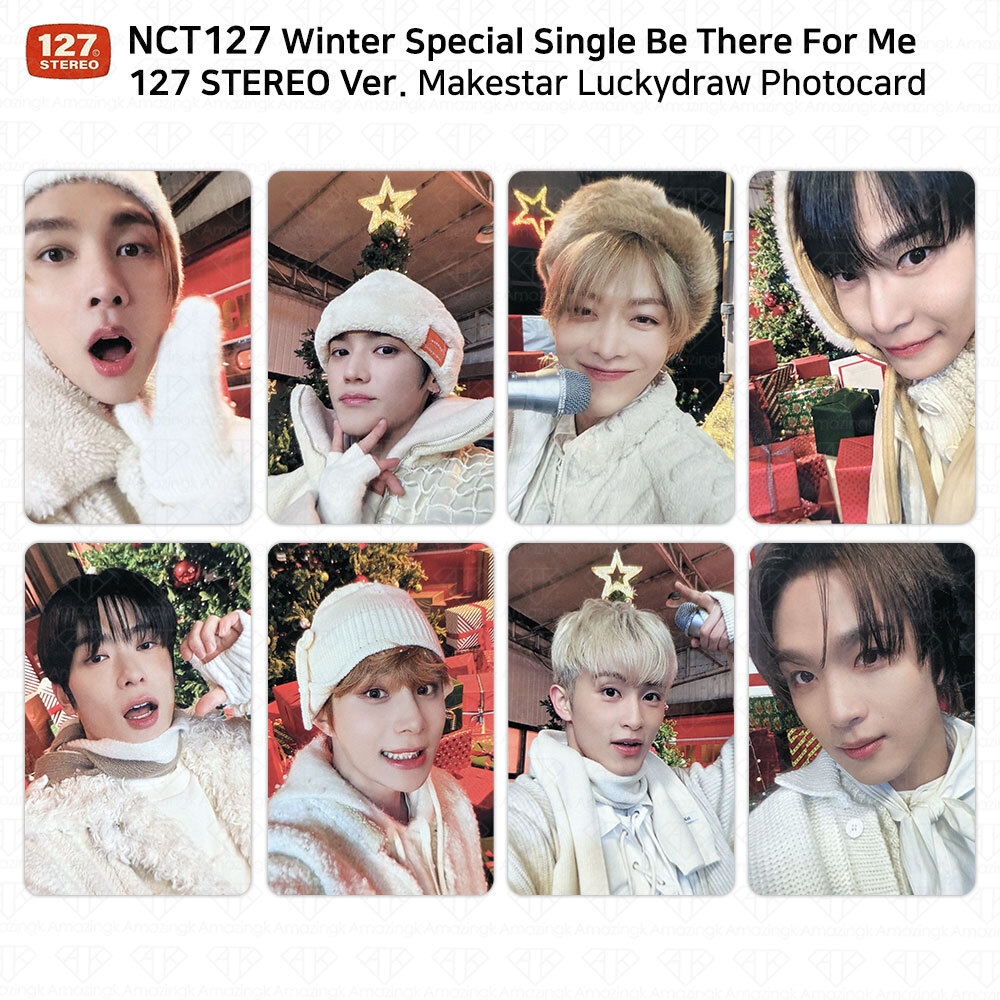 NCT 127 Winter Special Single Be There For Me Lucky Draw Photocard