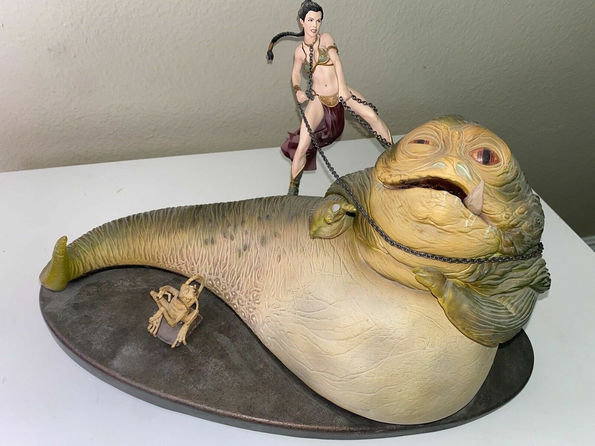 Sideshow EXCLUSIVE Star Wars Princess Leia vs Jabba the Hutt